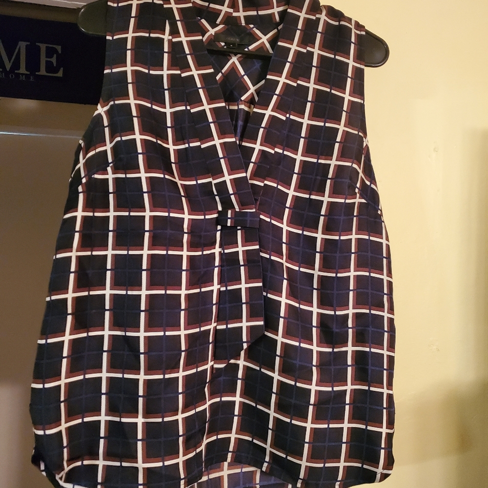 Size 8, J Crew top